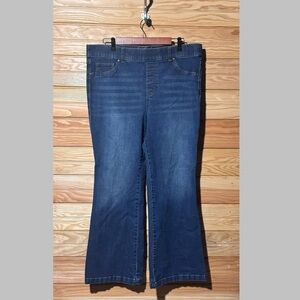 Gloria Vanderbilt Dark Blue Flare Jeans